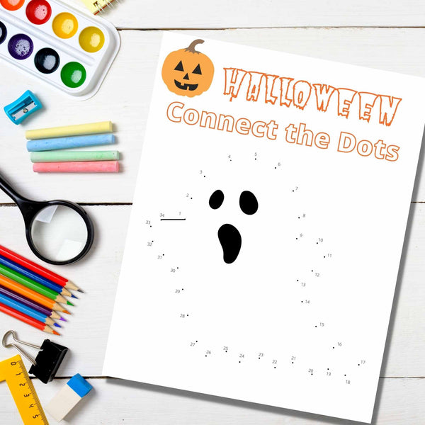 Halloween Printable Activity Book - PDF Download