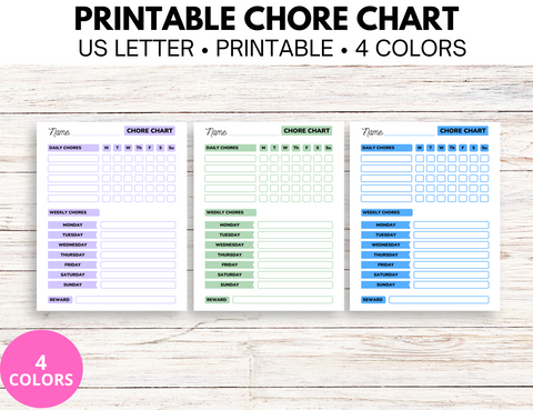 Kid's Chore Chart