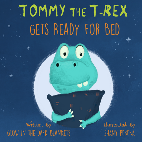 Tommy the T-Rex Gets Ready for Bed