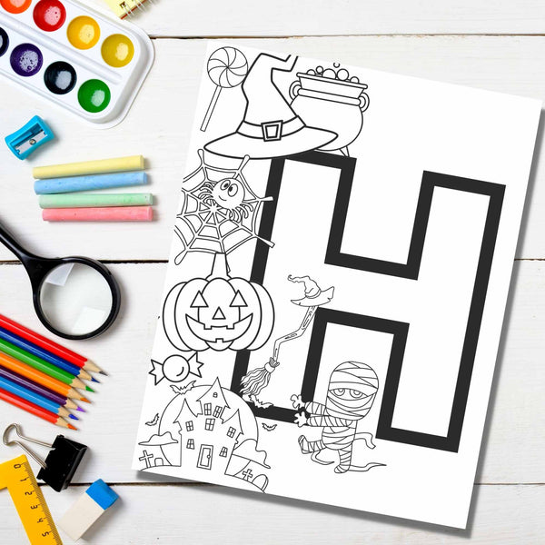 Halloween Printable Activity Book - PDF Download