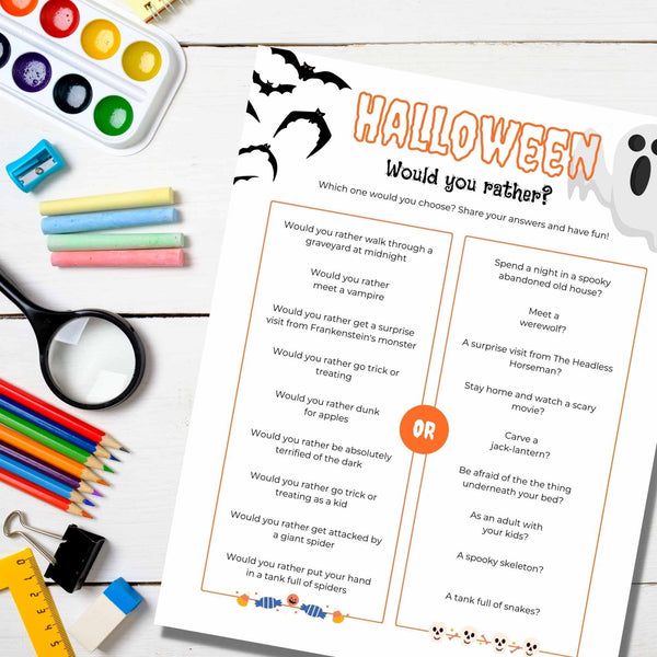 Halloween Printable Activity Book - PDF Download
