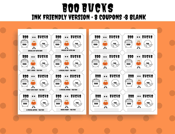 Boo Bucks