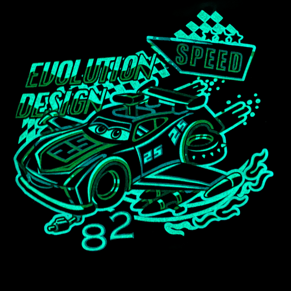 Glow in the Dark Race Car Pajamas - Snug Fit