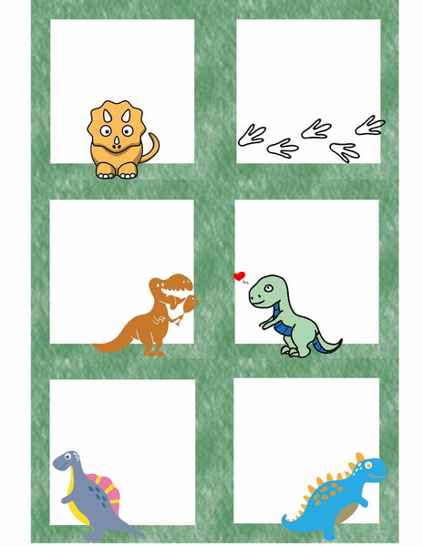 Indoor Scavenger Hunt - Dinosaur