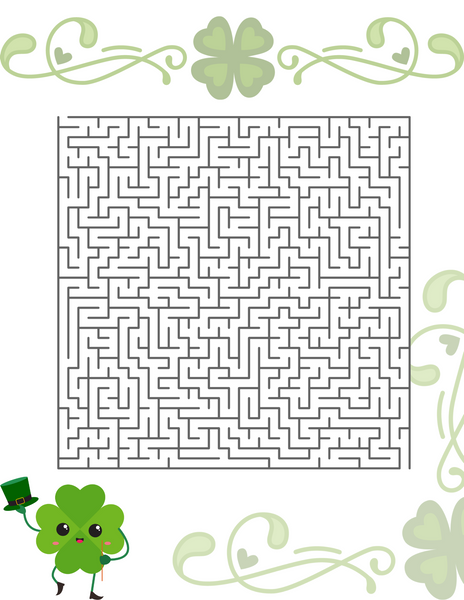 Saint Patrick's Day Mazes Free