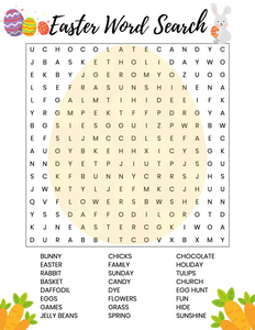 Free- Easter Wordsearch